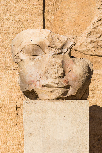One of many mascarons which decorate the sides of Pont Neuf, Paris