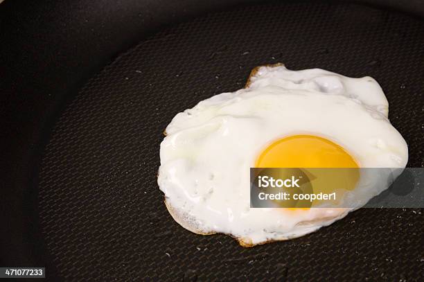 Frying Egg Stock Photo - Download Image Now - Breakfast, Cooking Oil, Egg - Food