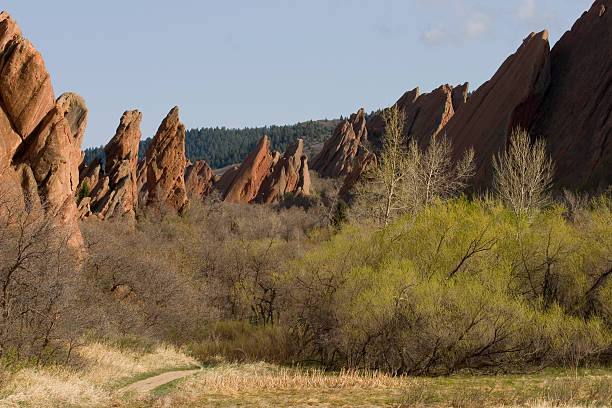 Springtime in Roxborough State Park southwest Denver, Colorado