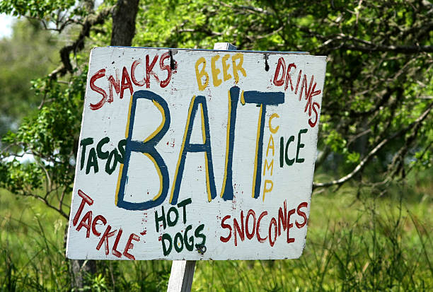 istock Bait for Sale Sign 471079337