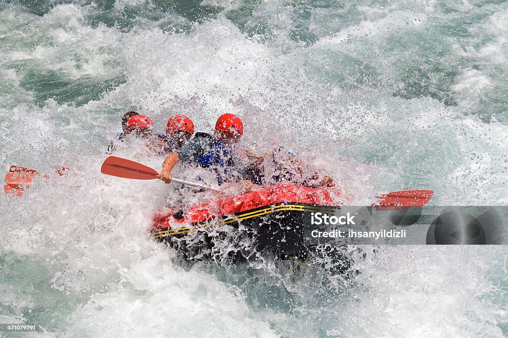 Rafting on White Water Rafting on white water. White Water Rafting Stock Photo