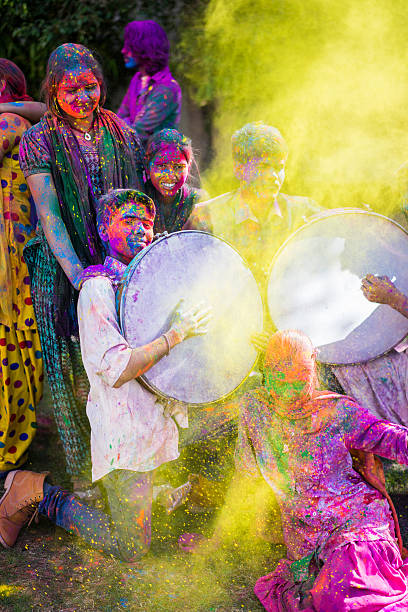 Holi Festival stock photo