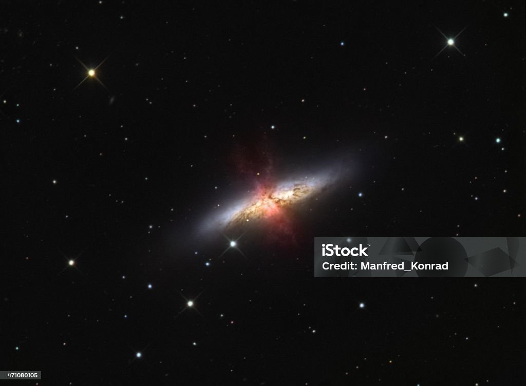 Charuto Galáxia - Royalty-free Astronomia Foto de stock