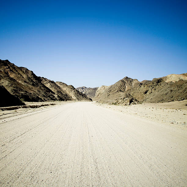 Bolivian dirt road view near Tupiza,Bolivia.Quebrada de Palmira area.Bolivian landscape