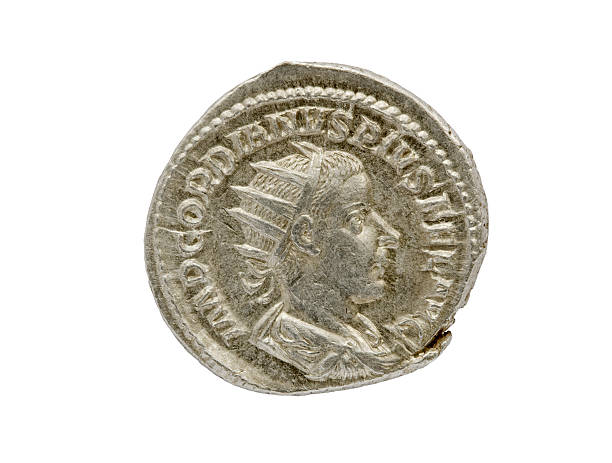 istock Ancient Roman Coin - Gordian III 471080701