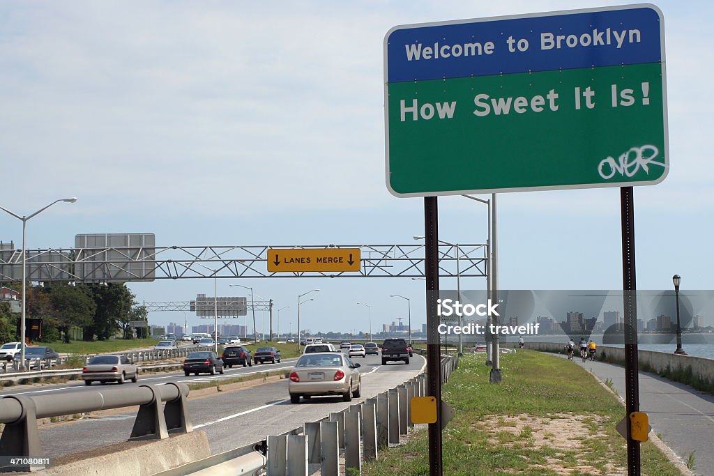 Bienvenido a Brooklyn - Foto de stock de Brooklyn - Nueva York libre de derechos