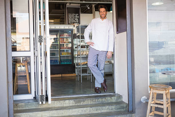 istock Portrait of a baker posing and smiling 471080930