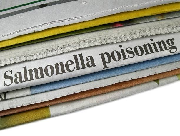 Salmonella Poisoning stock photo