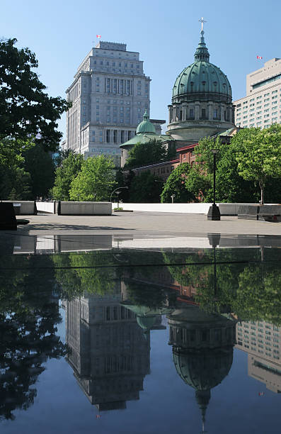 Cathedral-Basilica of Mary Queen of the World in Montreal  mary queen of the world cathedral stock pictures, royalty-free photos & images