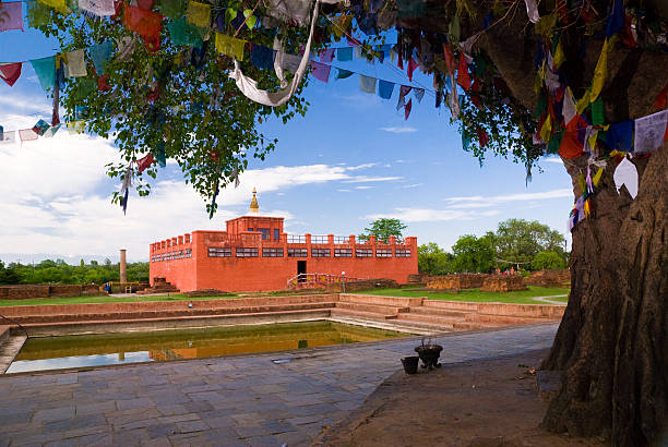 Lumbini Lumbini (लुम्बिनी, "the lovely") is a Buddhist pilgrimage site located in Rupandehi District, Lumbini Zone of Nepal. lumbini nepal photos stock pictures, royalty-free photos & images