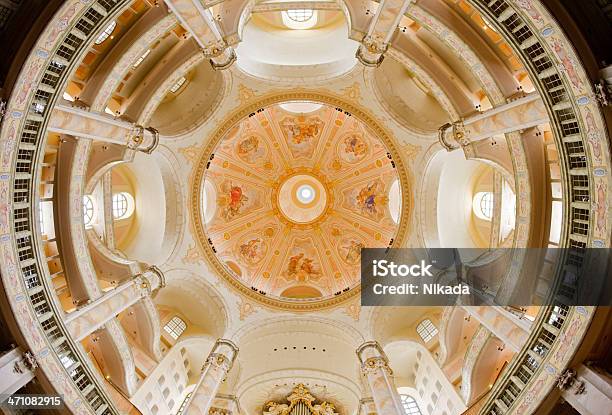 Foto de O Teto e mais fotos de stock de Dresden - Dresden, Igreja de Nossa Senhora de Dresden, Igreja