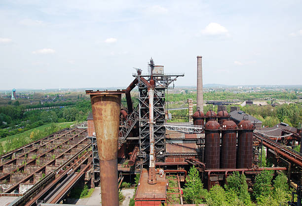 istock Old Steel Factory 471083619