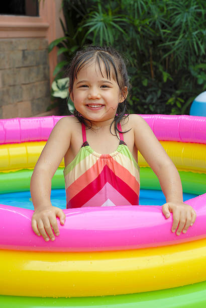 Summer Fun Big Smile stock photo