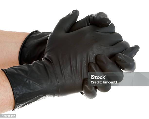 手で留められたブラックのゴム手袋 - 手術用グローブのストックフォトや画像を多数ご用意 - 手術用グローブ, 黒色, ラテックス