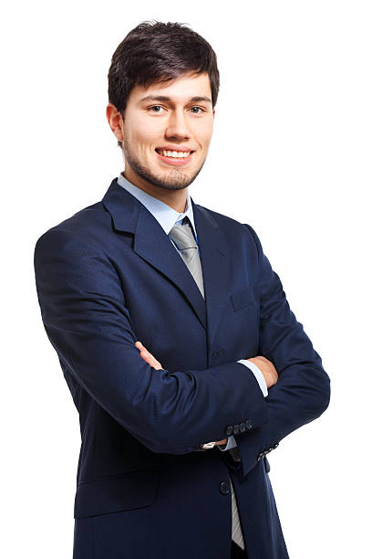 istock Confident young male manager portrait 471085790