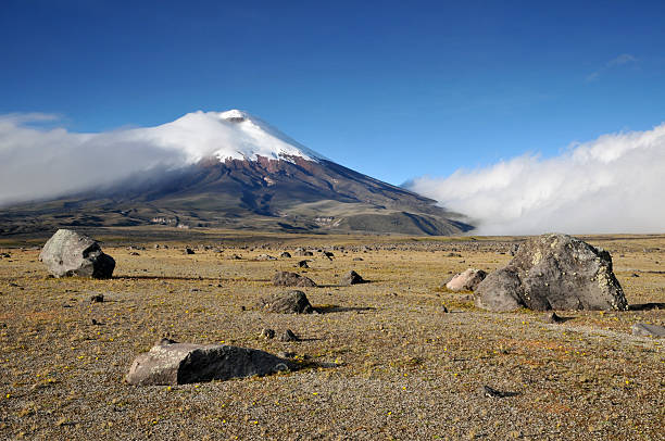 Innevate Vulcano Cotopaxi - foto stock