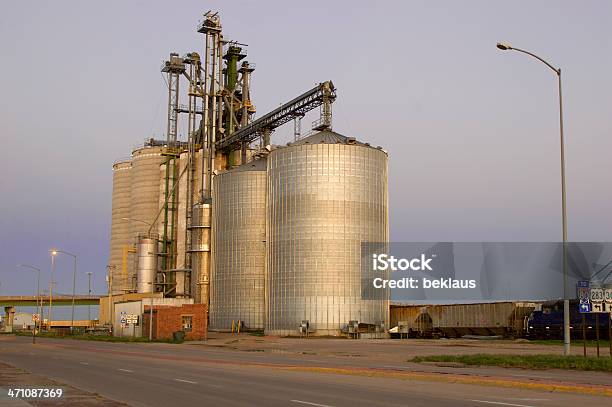 Elevador De Grãos - Fotografias de stock e mais imagens de Etanol - Etanol, Nebrasca, Agricultura