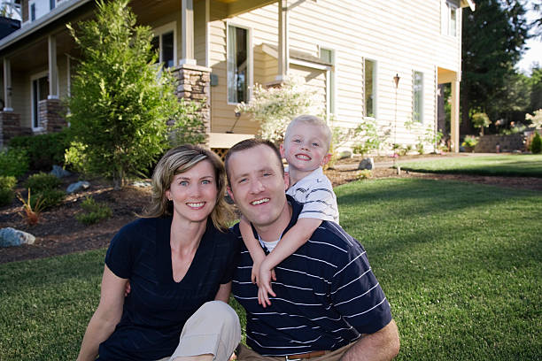 istock Happy Family at Home 471087375