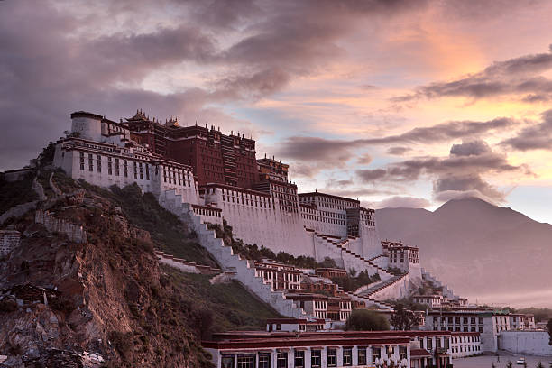 istock Sunrise over Potala palace, Tibet 471088101