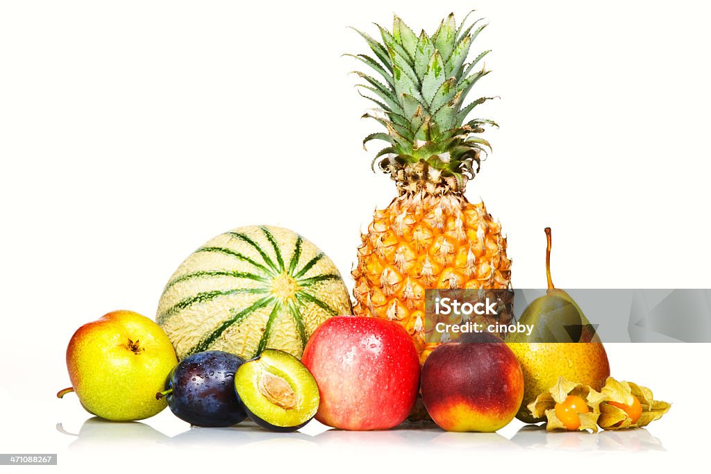 Opção de frutas - Foto de stock de Abacaxi royalty-free