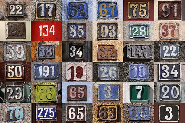 istock Collection of House numbers 471088694