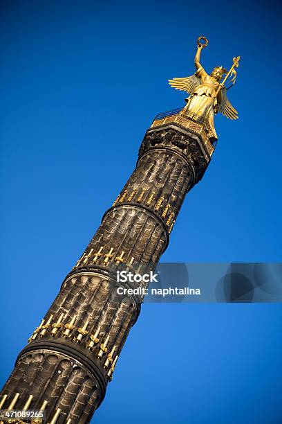 Column Of Berlin Stock Photo - Download Image Now - Above, Angel, Animal Body Part