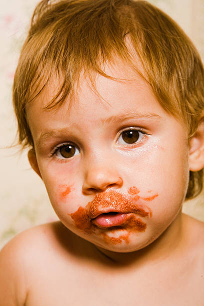 istock Lipstick and baby 471089335