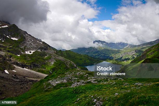 Engstlen Lake Stock Photo - Download Image Now - 2000-2009, 21st Century, Backgrounds