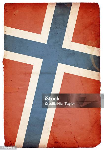 Foto de Bandeira Da Noruega Xxxl e mais fotos de stock de Abstrato - Abstrato, Antigo, Antiguidade