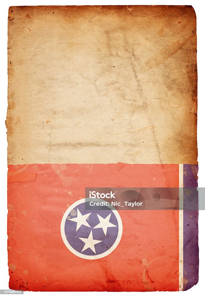 Tennessee Flaga XXXL - Zbiór zdjęć royalty-free (Abstrakcja)