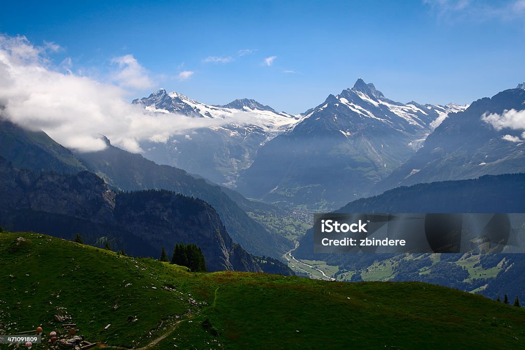 Alpine Panorama - Lizenzfrei 2000-2009 Stock-Foto