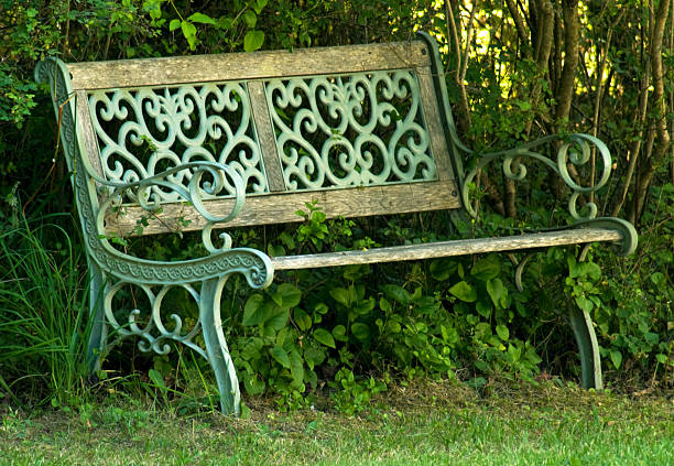 Antikes Park Bench – Foto