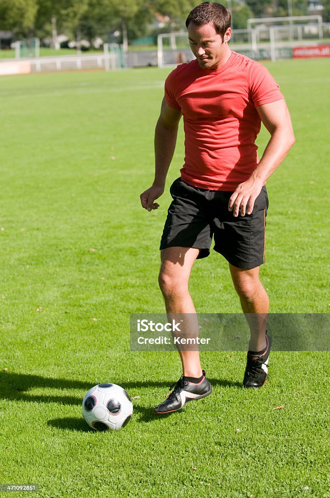 Jogador de futebol (soccer - Royalty-free 30-39 Anos Foto de stock