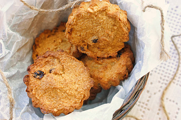 istock Sweet pumpkin cakes with raisin 471093430