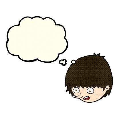 Cartoon Stressed Face With Thought Bubble Stock Illustration - Download Image Now - 2015, Adult, Adults Only - iStock Cartoon Stressed Face With Thought Bubble Stock Illustration - Download Image Now - 2015, Adult, Adults Only - iStock