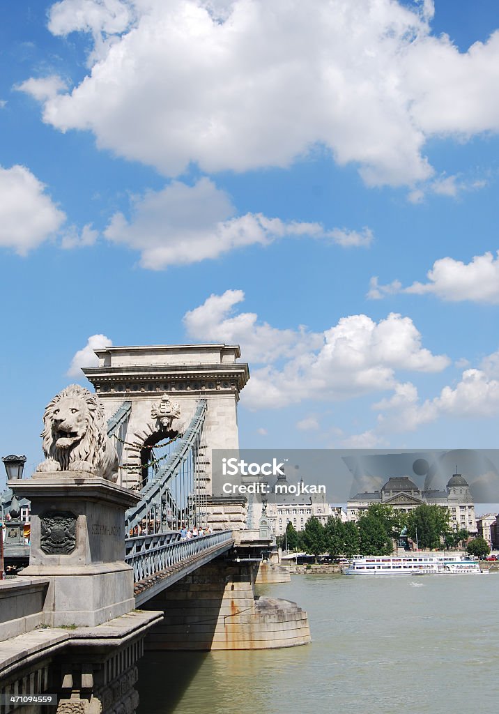 Ponte Chain - Foto de stock de Azul royalty-free