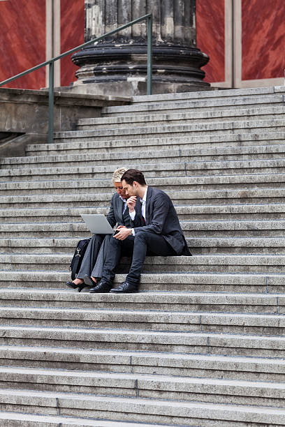 istock Business People Working Together on the Steps 471094574