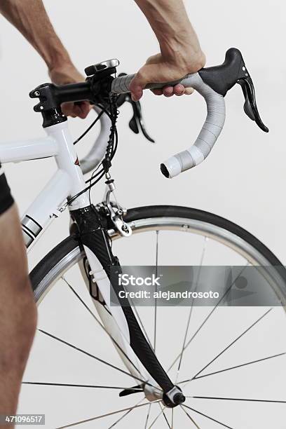 Cyclist Stock Photo - Download Image Now - Beauty, Bicycle, Brake