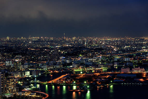 istock Yokohama Minato Mirai Night view 471099368