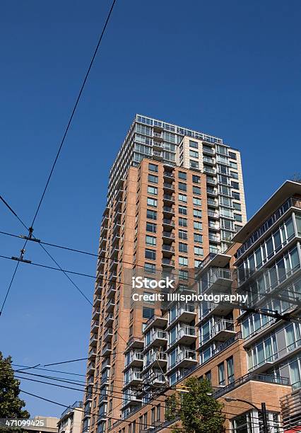 Apartmentgebäude In Vancouver British Columbia Stockfoto und mehr Bilder von Architektur - Architektur, Außenaufnahme von Gebäuden, Balkon