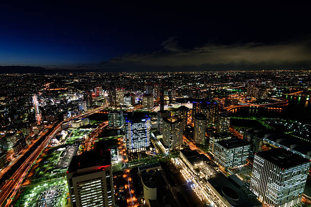 istock Yokohama Minato Mirai Night view 471099488