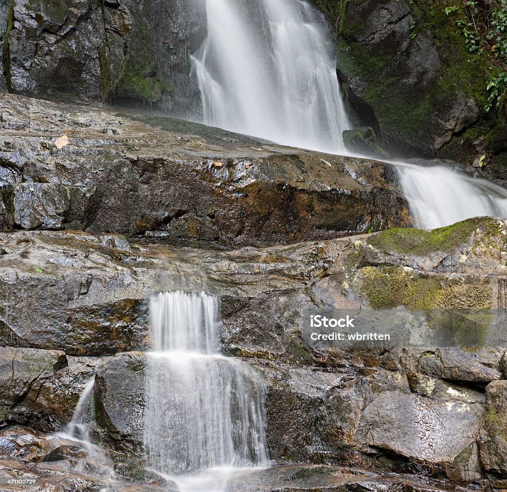 Водопад Laurel Series - Стоковые фото Gatlinburg роялти-фри