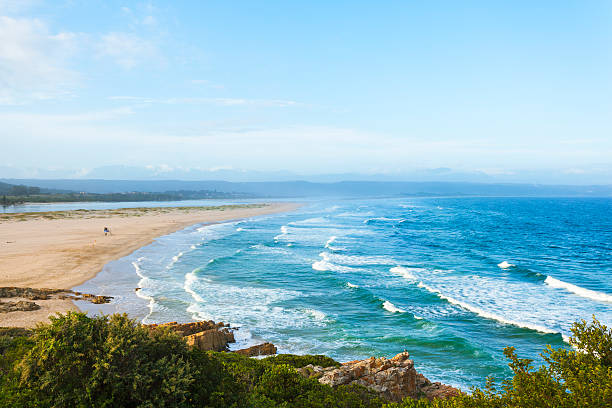Beach in Plettenberg Bay, South Africa stock photo