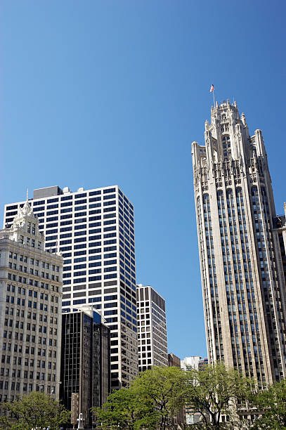 istock Wrigley and Tribune Buildings Chicago 471101975