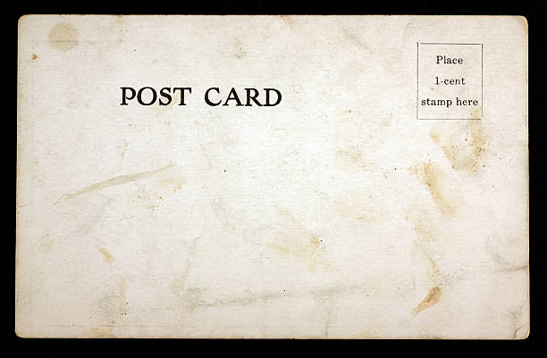 istock Victorian Era Grunge Blank Postcard 471101987