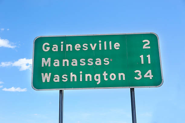 istock Road sign in Northern Virginia 471104866