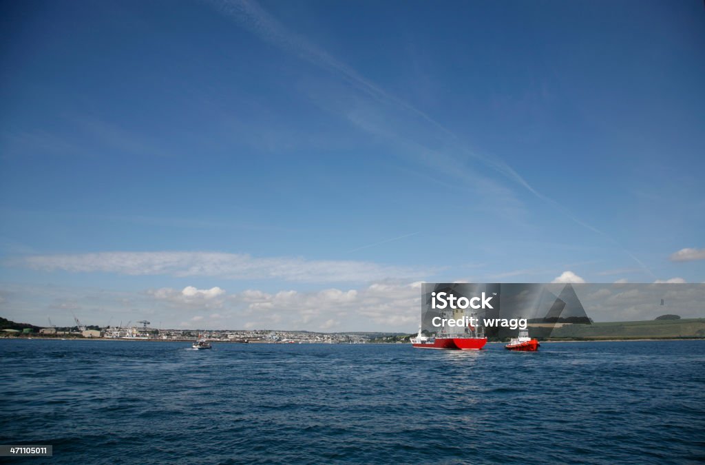 Tir de bateau aider - Photo de Affaires libre de droits