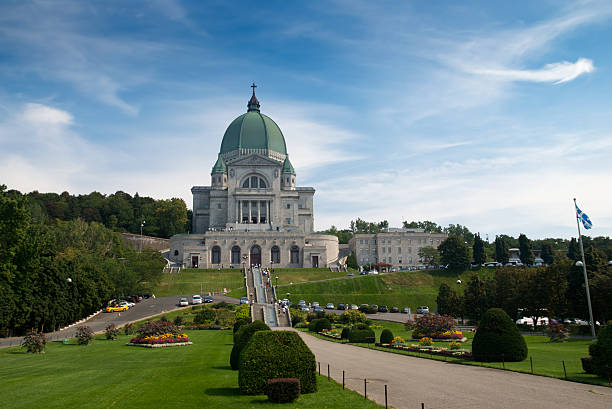 st joseph's молельня - st joseph oratory стоковые фото и изображения