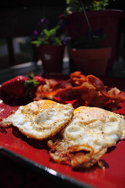 Breakfast on the patio