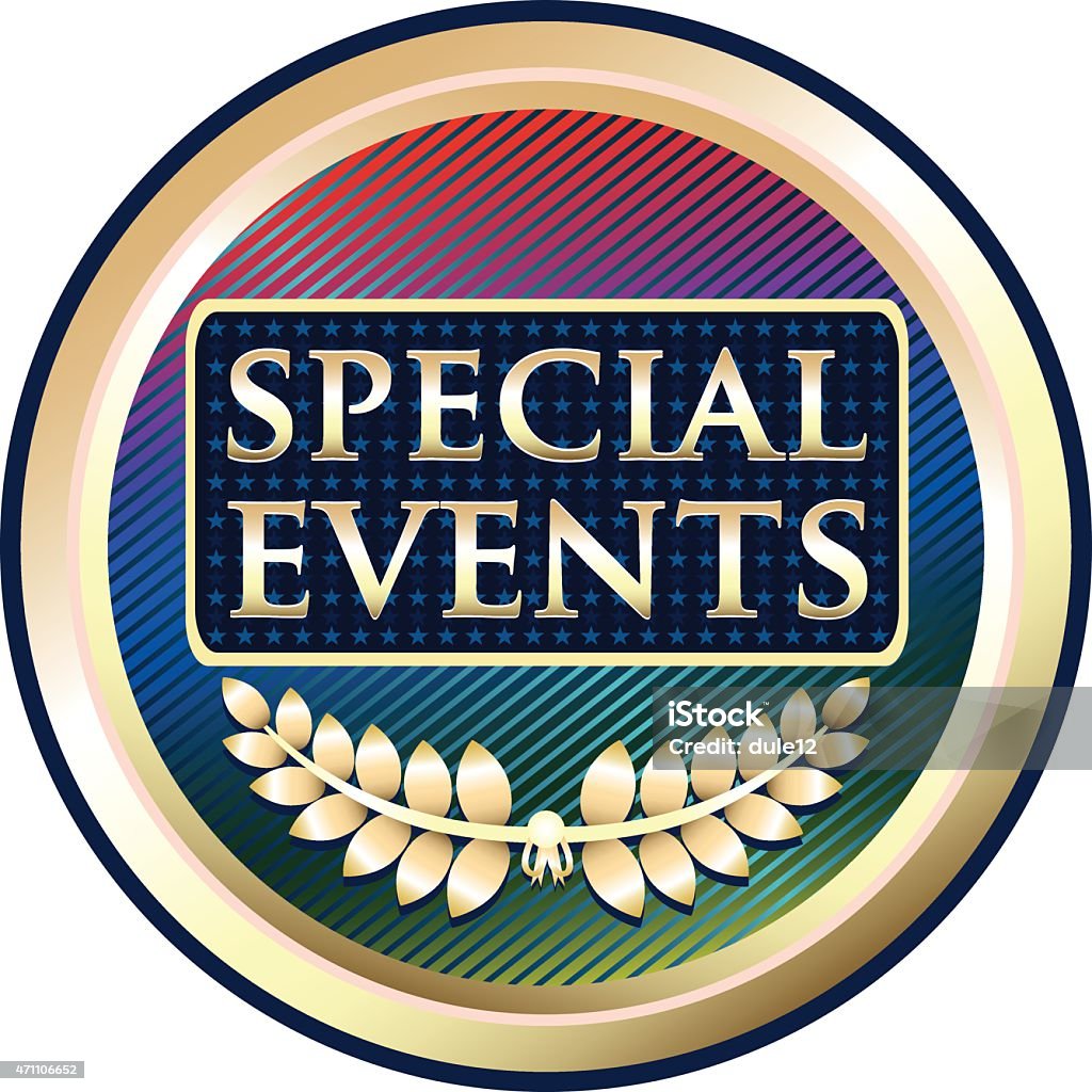 New Event Label Special Events Label Stock Illustration - Download Image Now - Seal ...